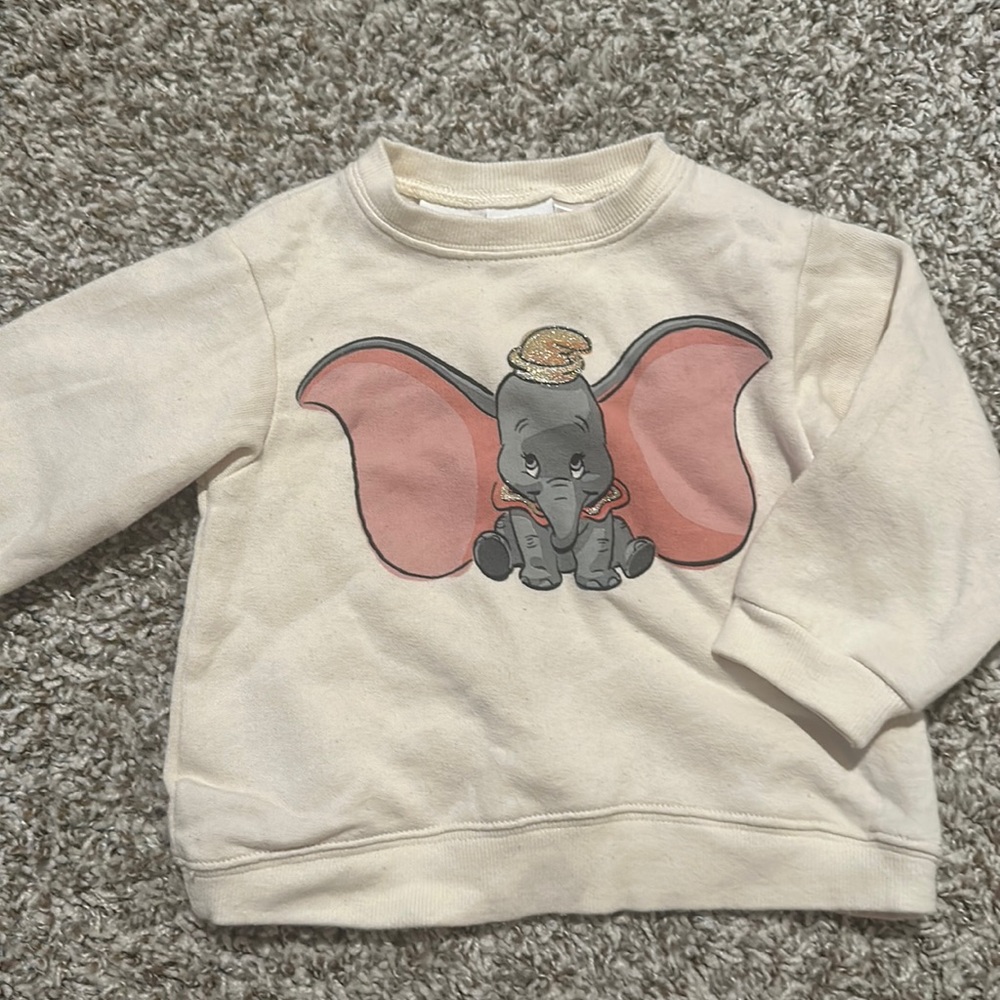 Baby Zara girl Disney Dumbo Sweater